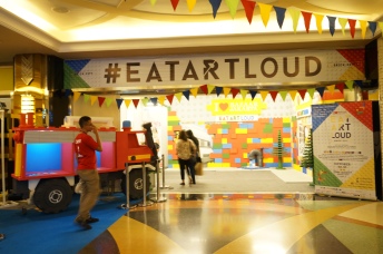 Entrance to Eat Art Loud Bazaar